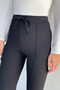 Women's Front-Waisted Spanish Flare Pants - 4