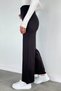 Women's High Waist Lycra Palazzo Leggings - 2