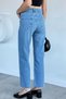 Women's High Waist Cut-Off Leg Jeans - 4