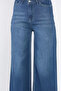 Women's Palazzo Jean Denim Pants - 4