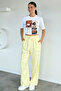 Women's Elastic Waist Linen Trousers