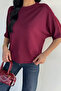 Women's T-Shirt with Ruched Shoulders - 2