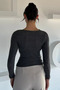 Women's Blouse with Shoulder Accessories - 4