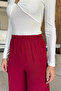 Women's Elastic Waist Loose Fit Pants - 4