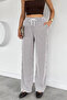 Women's Waterway Patterned Elastic Waist Trousers - 3