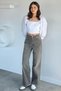 Women's Loose Fit High Waist Jean Denim Pants