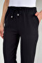 Women's Waist Elastic Fabric Trousers - 3