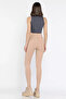 Women's Ribbed High Waist Leggings - 3