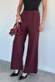 Women's Lawned Wide Leg Trousers - 2