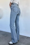 Women's High Waist Spanish Flare Jeans - 4