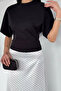 Women's Wide Sleeve Basic T-Shirt - 3