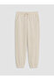 Beige Boys' Jogger Sweatpants - 2