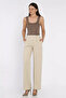 Women's Elastic Waist Velcro Palazzo Pants