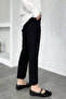 Puane Elastic Waist High Waist Hijab Fabric Pants - 3