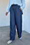 Elastic Waist Tencel Hijab Pants - 3