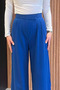 Women's High Waist Velcro Wide Leg Palazzo Pants - 3