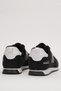Men's Airfile Sneaker Sports Shoes Black - White - 4