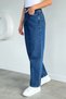 Women's High Waist Loose Fit Jean Denim Trousers - 3