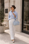 Women's Bag Shoulder Bag Baguette Bag Handbag Leather Mini Bag Elise - 5
