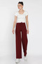 Women's Green High Waist Palazzo Pants - 2