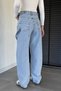 Women's Loose Fit Jean Denim Trousers - 3