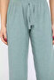 Ribbed Elastic Cuff Pants - 4