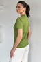 Women's Crew Neck Basic T-Shirt - 4