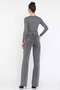 Women's Wide Leg High Waist Jean Denim Pants - 3