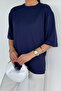 Gülseli Folded Sleeve Slit T-Shirt - 3