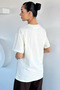 Women's Crew Neck Embroidered T-Shirt - 4