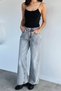 High Waist Women's Palazzo Jean Denim Trousers - 2