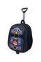 Boys' Kindergarten Nursery Backpack with Wheels Embossed School Bag
