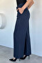 Women's Lawned Wide Leg Trousers - 2