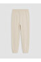 Beige Boys' Jogger Sweatpants - 4