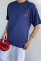 Women's Crew Neck Embroidered T-Shirt - 3