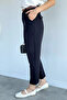 Fabric Trousers with Waist Belt - 3