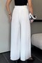 Women's Pleated Wide Leg Pants - 3