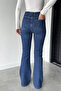 Women's High Waist Spanish Flare Jeans - 4