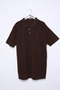 Men's Polo Collar Half Button Knitwear T-Shirt - 4