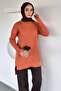 Gülseli Crew Neck Hijab Knitwear Tunic - 3