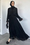 Casual Blouse Skirt Combination Hijab Two-Piece Set - 5