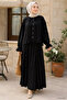 Gülseli Ruffled Shirt and Elastic Waist Skirt Two-Piece Set - 2