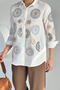 Oversize Patterned Shirt - 3