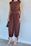 Lace-Up Leggings Jumpsuit - 2