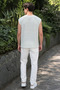 Men's Japanese Sleeve Stripe Patterned T-Shirt - 4