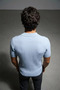 Men's Polo Neck Self-Patterned Knitwear T-Shirt - 2