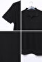 Men's Polo Neck Self-Patterned Knitwear T-Shirt - 3