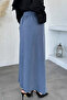 Elastic Waist Tencel Fabric Hijab Skirt - 4