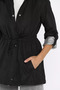 Women's Waist Lace-Up Lined Trench Coat - 4
