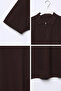 Men's Zippered Knitwear T-Shirt - 3